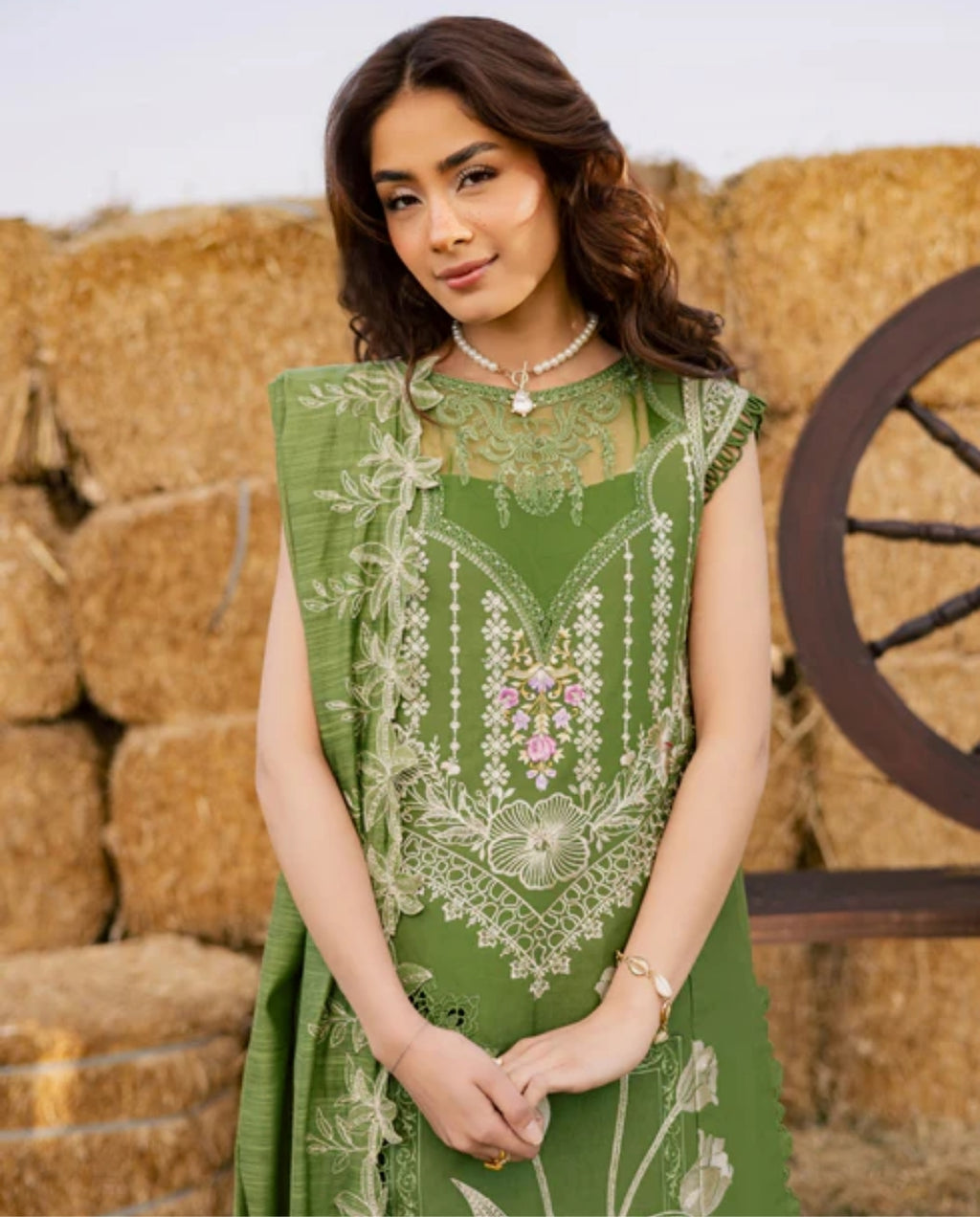Parishay Summer Queen 26 Volume 02 SQU-05 – Luxury Embroidered Lawn Suit 3PC
