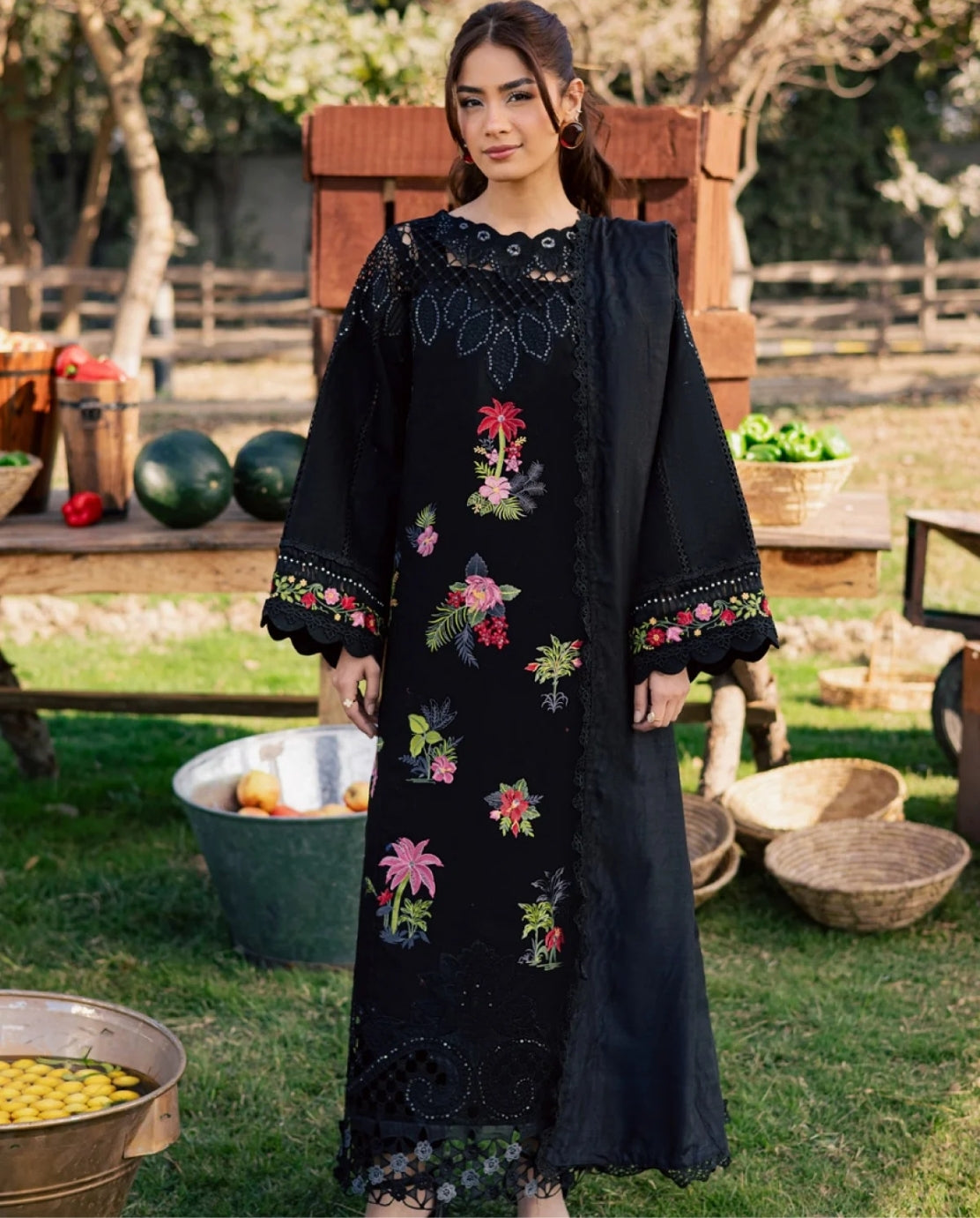 Parishay Summer Queen 26 Volume 02 SQU#11 – Luxury Embroidered Lawn Suit 3PC