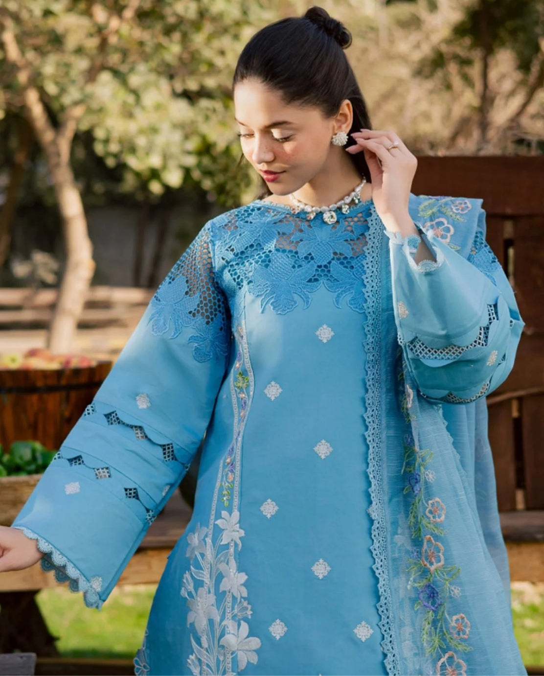 Parishay Summer Queen 26 Volume 02 SQU#13 – Luxury Embroidered Lawn Suit 3PC