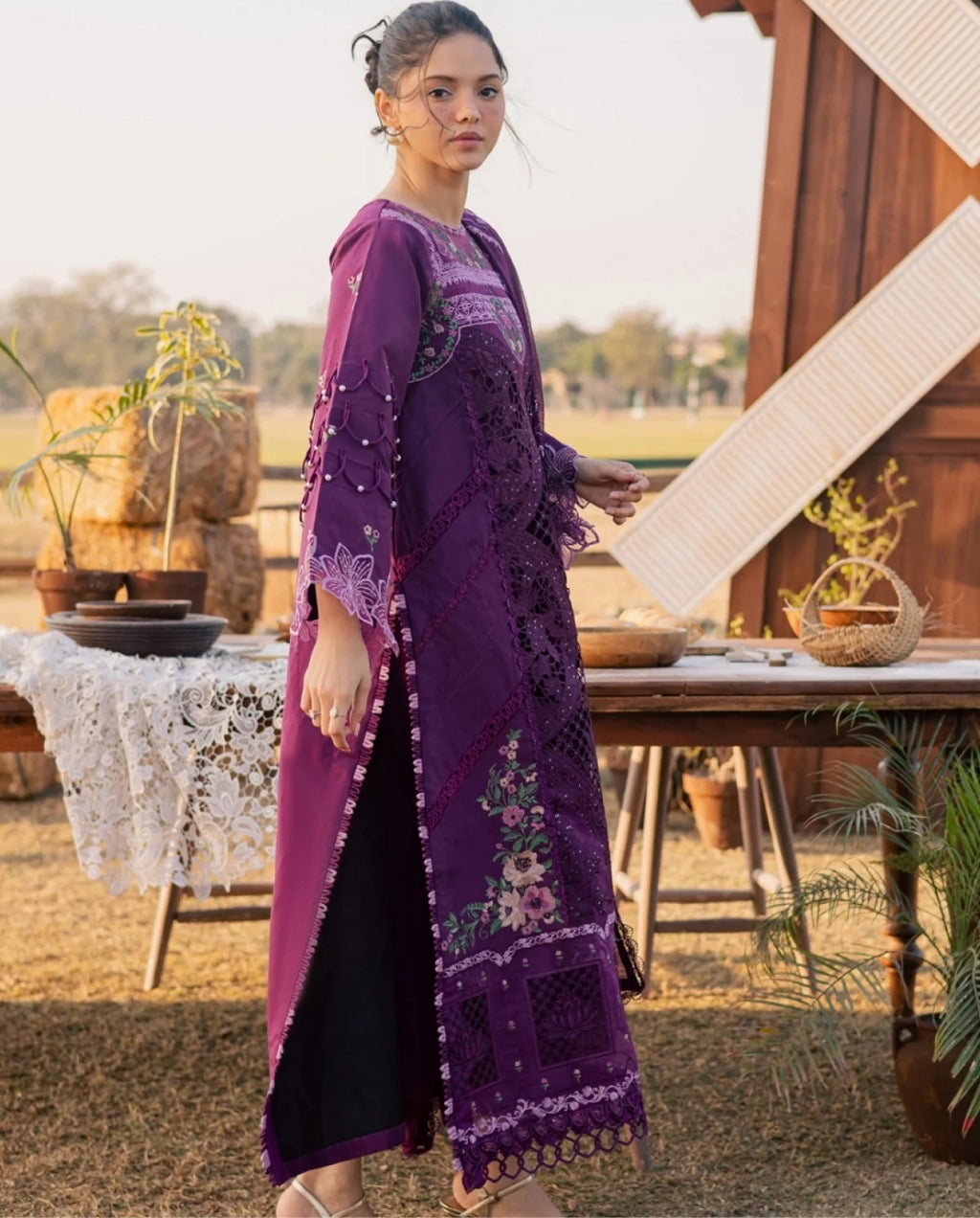 Parishay Summer Queen 26 Volume 02 SQU#07 – Luxury Embroidered Lawn Suit 3PC