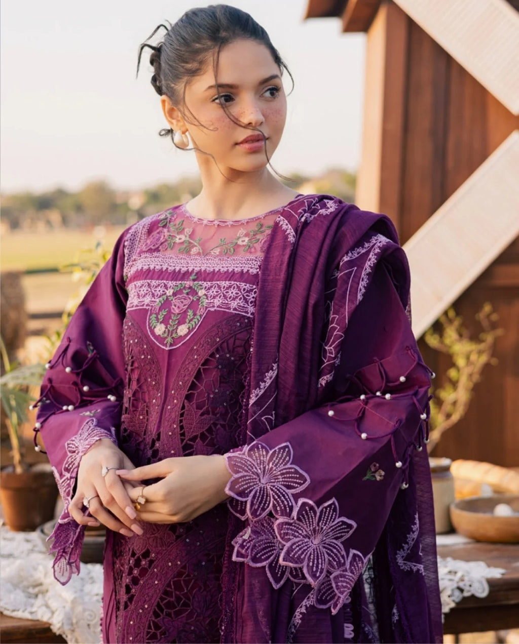 Parishay Summer Queen 26 Volume 02 SQU#07 – Luxury Embroidered Lawn Suit 3PC