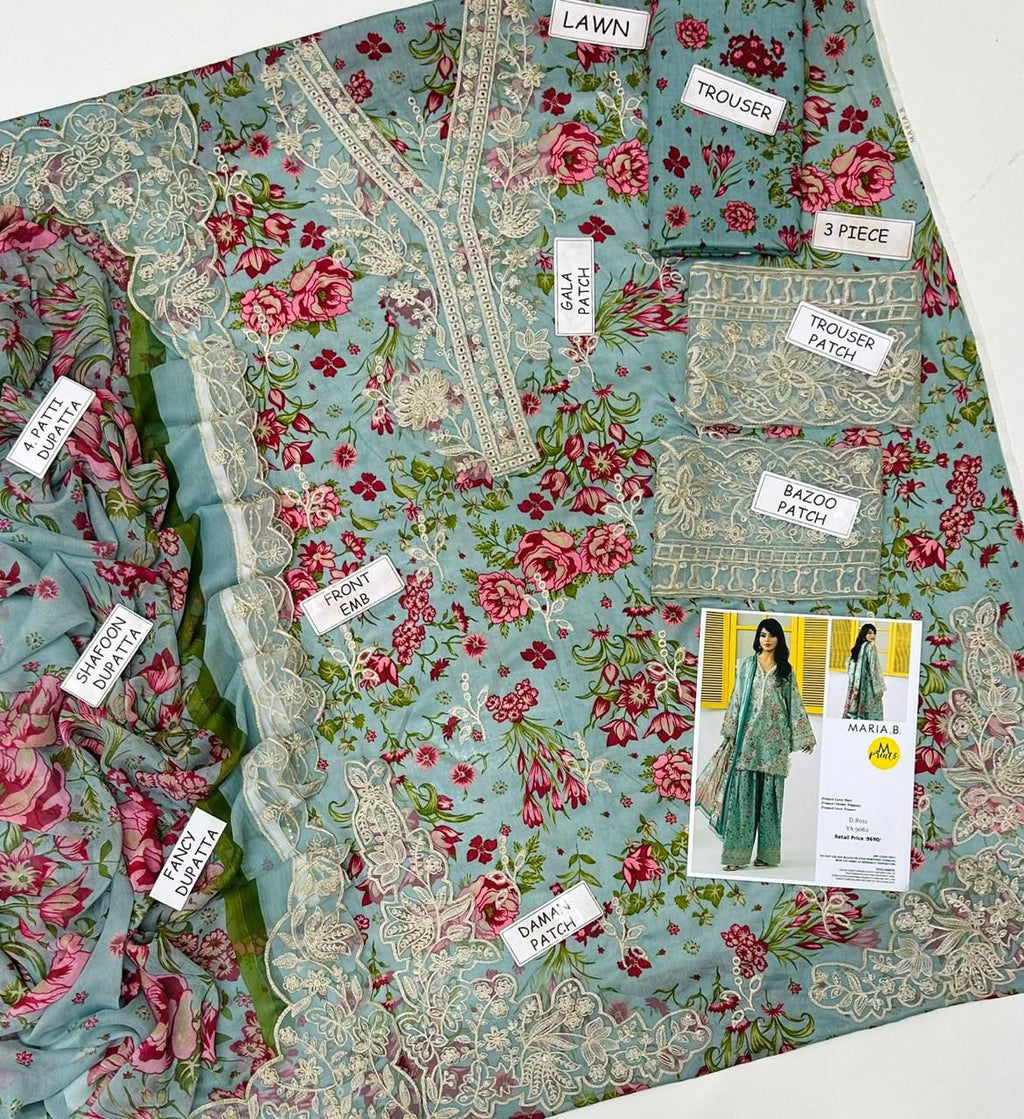 Maria B Lawn 9062KT